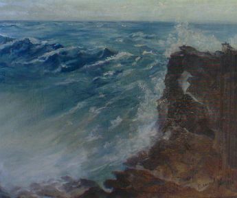 Hawaii - Rock wave